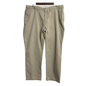 Polo Ralph Lauren chino pants mens 38x32 khaki flat front‎ relaxed preppy casual